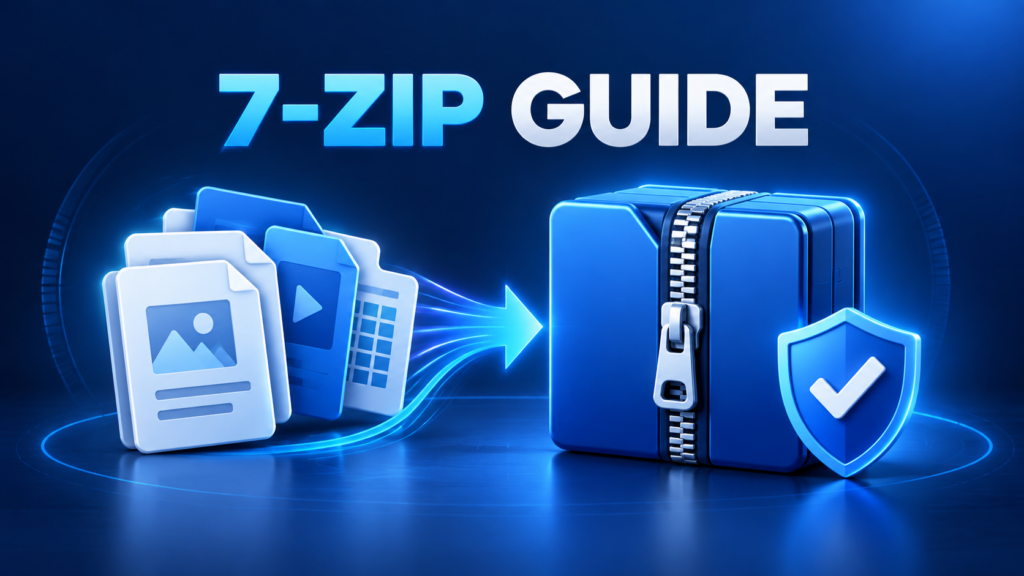 7-Zip file compression and safe download guide
